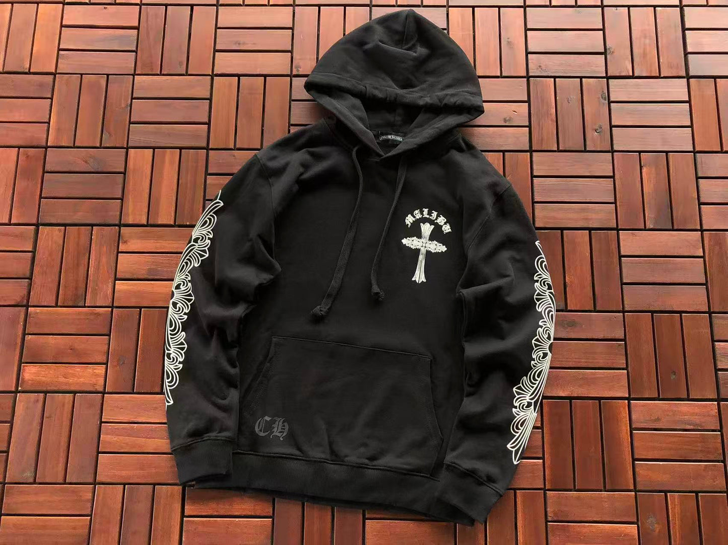 CHROME HEARTS HOODIE 10 -GLOW IN THE DARK-