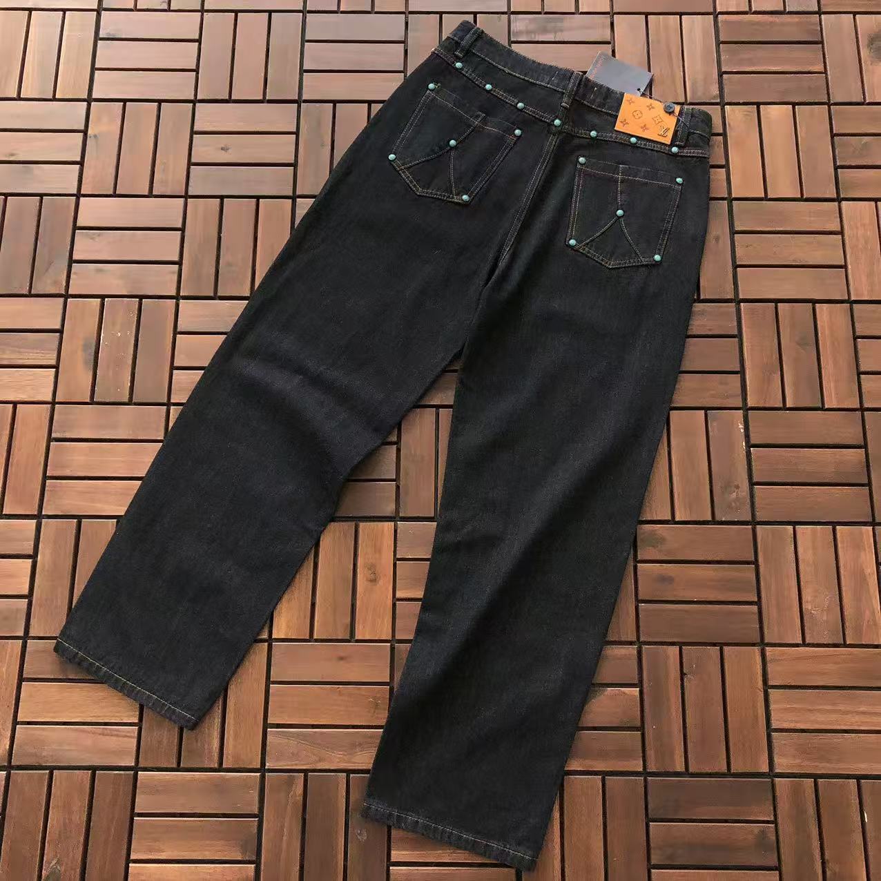 LOUIS VUITTON BLACK JEANS