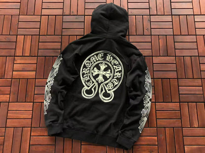 CHROME HEARTS HOODIE 10 -GLOW IN THE DARK-