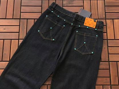 LOUIS VUITTON BLACK JEANS