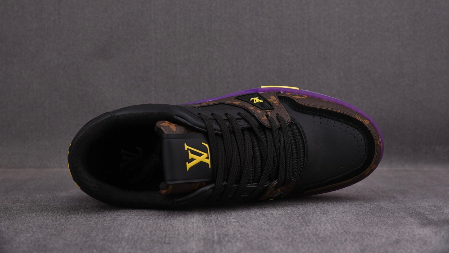 LV TRAINER YELLOW PURPLE