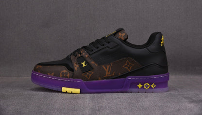 LV TRAINER YELLOW PURPLE