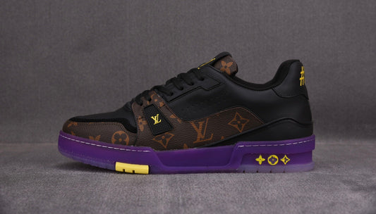 LV TRAINER YELLOW PURPLE
