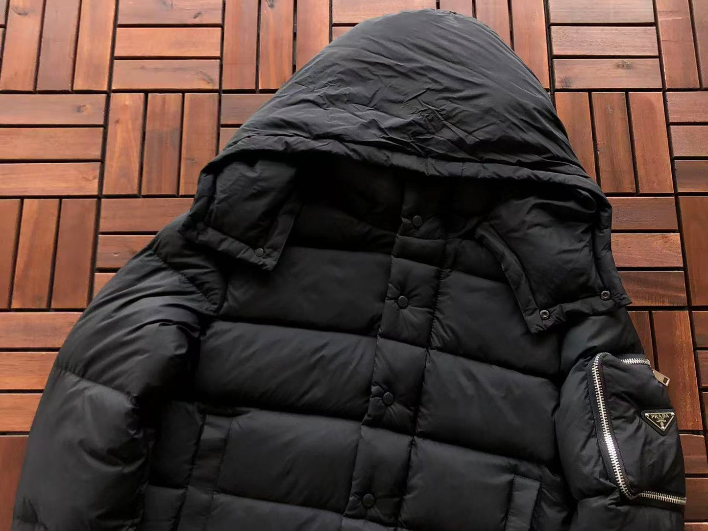PRADA PUFFER BLACK