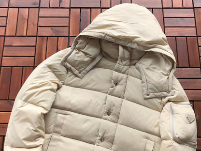 PRADA PUFFER WHITE